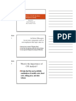 Handouts CVP Analysis