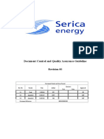 SEL HSE P 009 Document Control and Quality Assurance Guideline Rev03