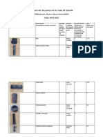 Formato de Registro de Las Partes de La Máquina