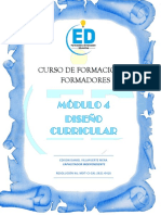 Módulo 4 Diseño Curricular