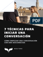 7 T - Cnicas para Iniciar Una Conversaci - N