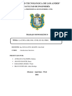 Trabajo de Investigacion de Instalaciones de Interiores - Etica Del Ing. Civil en El Peru