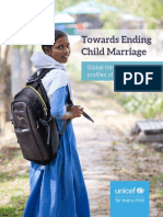 Towards Ending Child Marriage Global Trends and Profiles of Progress 