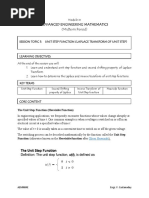 Unit Step Function