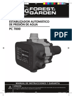 PC 7000 FG Manual de Instrucciones