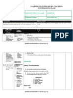 Learning Plan For Micro-Teaching/ Synchronous Class: de La Salle