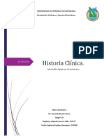 Ejemplo de Historia Clínica