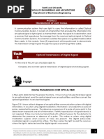 Optical Transmission of Digital Signal