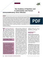 Materi 4 Practice Paper of The Academy of Nutrition and Dietetics - Nutrition Intervention and Human Immunodeficiency Virus Infection