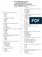 Jesuit Memorial College: Class: Basic 9 Time: 40 Minutes Section A (Objective 60 Marks)