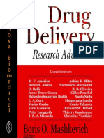 Drug Delivery Research Advances