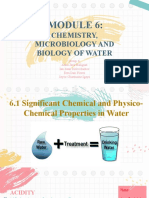 Chemistry, Microbiology and Biology of Water