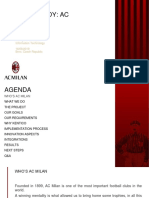 Case Study: Ac Milan: Jacopo Panozzo