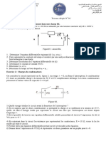 R L U V I (T) : Exercice 1: Etablissement Du Courant Dans Une Charge RL