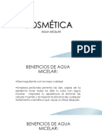 Cosmetica - Agua Micelar