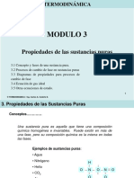 TERMO 1 (Modulo 3) Propiedades de Sustancias Puras