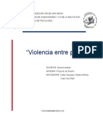 Proyecto Violencia Entre Pares