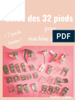 Guide Des 40 Pieds de Bichepour Machine À Coudre Modesty Couture