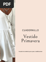 CUADERNILLO Vestido Primavera