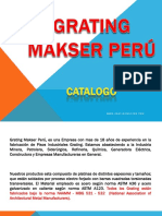 Catálogo Grating Makser Perú 2021