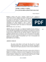 Entre A Linha e A Roda - Infância e Educação Das Relações Étnico-Raciais