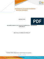 MODULO UNIDAD DOS - Reconocimiento de Hechos Económicos - Registros Contables.