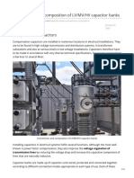 Connections and Composition of LVMVHV Capacitor Banks