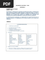 Geografía E Historia 1º Eso Quincena 2 NOMBRE:Irene Paz Vázquez Curso:1º Eso