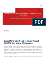 Carpolaw Com Everything You Need To Know About Create Act in The Philippines