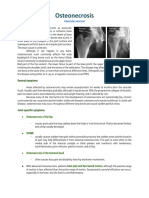 Osteonecrosis: Avascular Necrosis