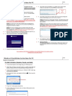 Windows 8 Installation Instructions For PC: Students or Faculty/Staff