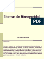 Normas de Bioseguridad