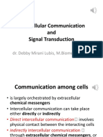 Intercellular Communication and Signal Transduction