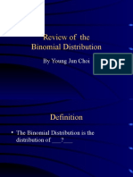 Review of The Binomial Distribution: by Young Jun Choi