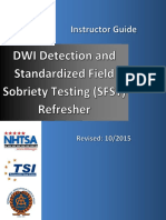 SFST Ig Refresher Manual