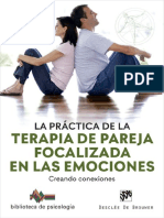 La Práctica de La Terapia de Pareja Focalizada en Las Emociones