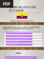 Libro Blanco de Ecuador