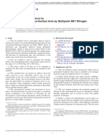 Precipitated Silica-Surface Area by Multipoint BET Nitrogen Adsorption