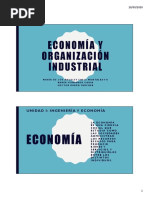 1 Ingenieria y Economia - 1º Clase Microeconomia