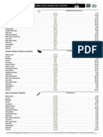 Precios-Hojas Sueltas - Fondos y Aros - Inserccion - 1