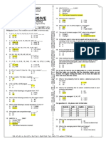 Cseaug18 - Comprehensive - Math - Answer Key