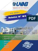 Boletin 04 Ciclo 2022 I