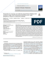 Artigo 13 - Preparation of A New Low-Cost Substrate Prepared From Drinking Water Treatment Sludge