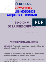 Guía de Clase Prescripción Adquisitiva