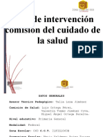 Plan de Intervención Comite de Salud