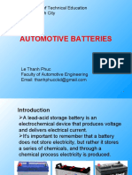 Automotive Batteries: University of Technical Education Ho Chi Minh City