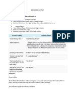 A Detailed Lesson Plan: Motivation Group Activity