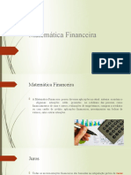 01 - Matemática Financeira