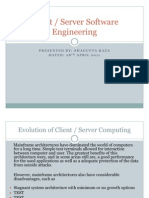 Client Server Software Engineering