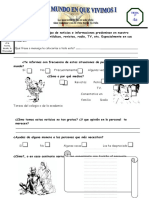 Tema 4a (El Mundo en Que Vivimos I)